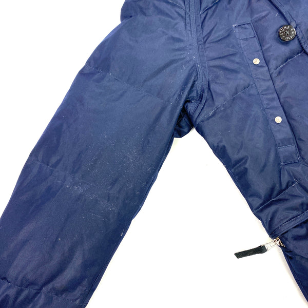 Stone Island Navy Weatherproof Down Parka Jacket