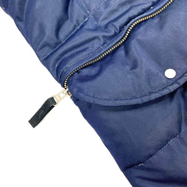 Stone Island Navy Weatherproof Down Parka Jacket