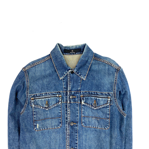 Stone Island Denims Light Wash Denim Jacket