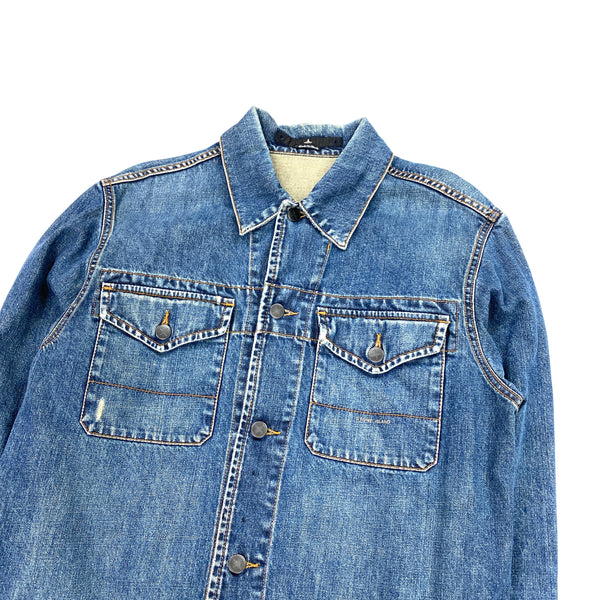 Stone Island Denims Light Wash Denim Jacket