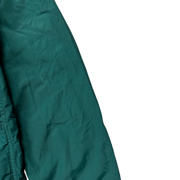Stone Island Emerald Green 2011 Resin Coated Nylon Jacket - XL