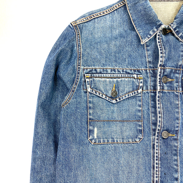 Stone Island Denims Light Wash Denim Jacket