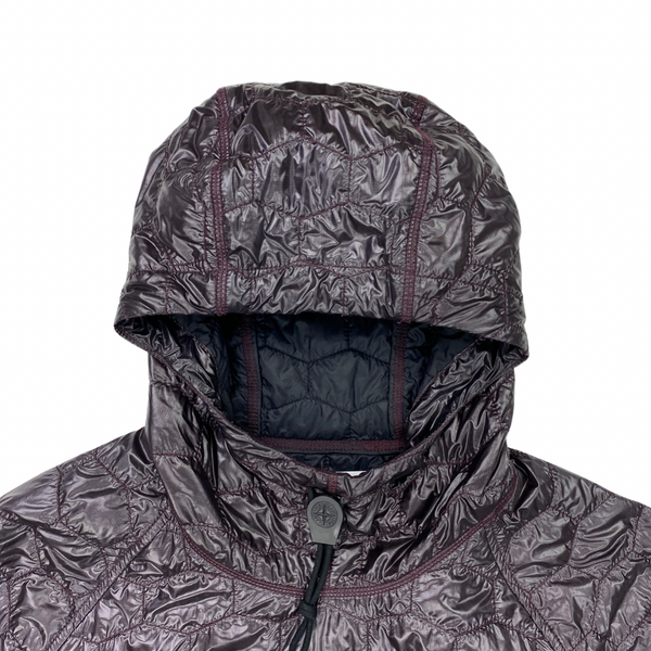 Stone Island Purple Pertex Quantum Primaloft Smock
