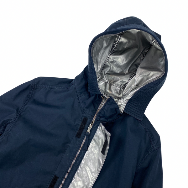 Stone Island Reversible Silver Spaceman Raso Parka