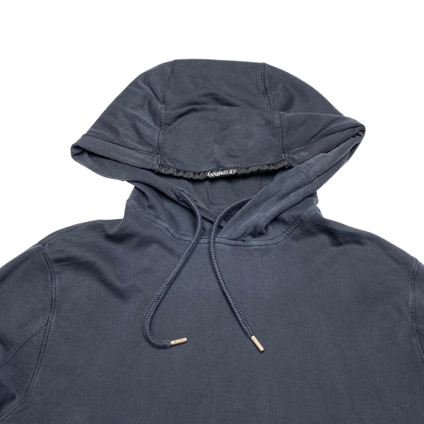 CP Company Navy Cotton Pullover Hoodie
