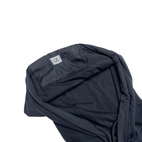 CP Company Navy Cotton Pullover Hoodie