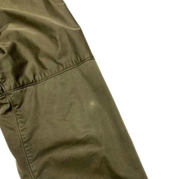 Stone Island 2004 Beige Raso Floccato Riot Mask Jacket