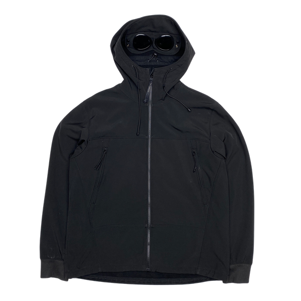 CP Company Black Fleece Lined Soft Shell Jacket