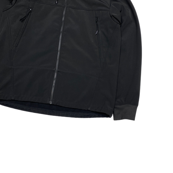 CP Company Black Fleece Lined Soft Shell Jacket