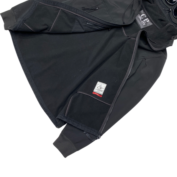 CP Company Black Fleece Lined Soft Shell Jacket