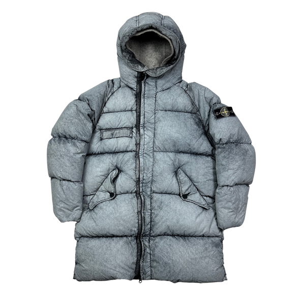 Stone Island 2017 Tela Nylon Down Dust Frost Puffer - XL