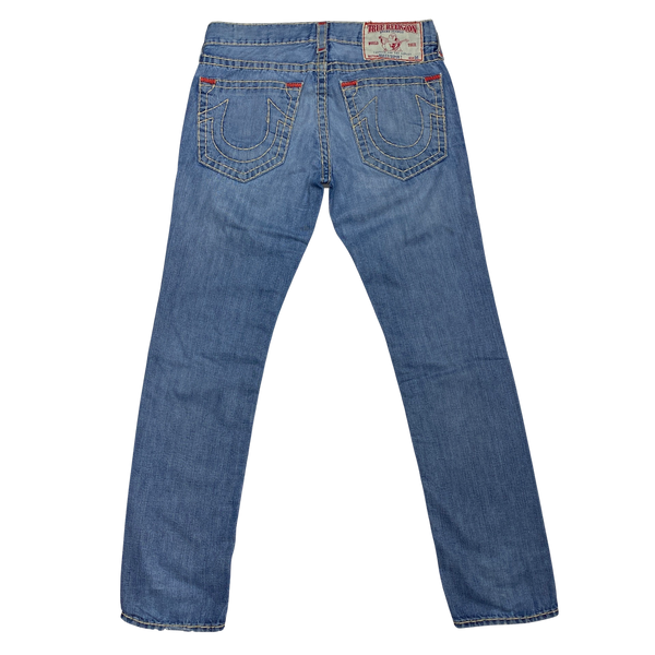 True Religion Light Denim Rocco Super T Jeans