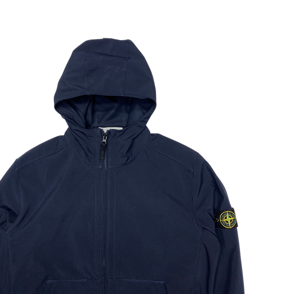 Stone Island 2017 Navy Light Soft Shell R Jacket Mat s Island