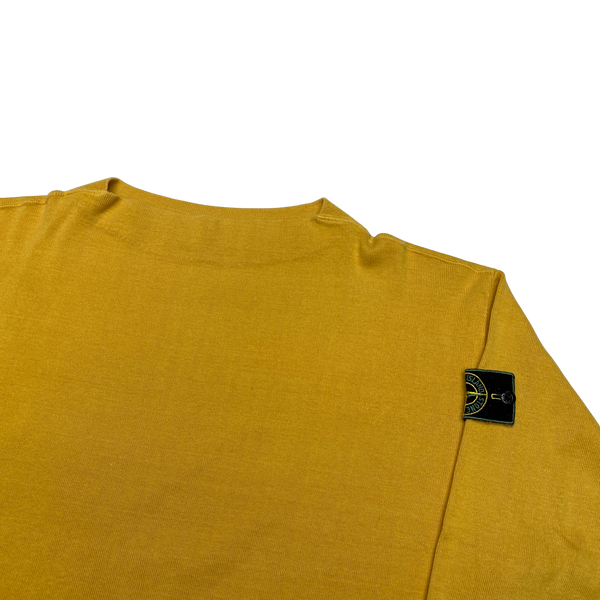 Stone Island 1990 Vintage Yellow Pullover