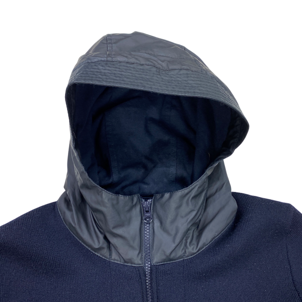Stone Island Navy Ghost Mussola Gommata Jumper