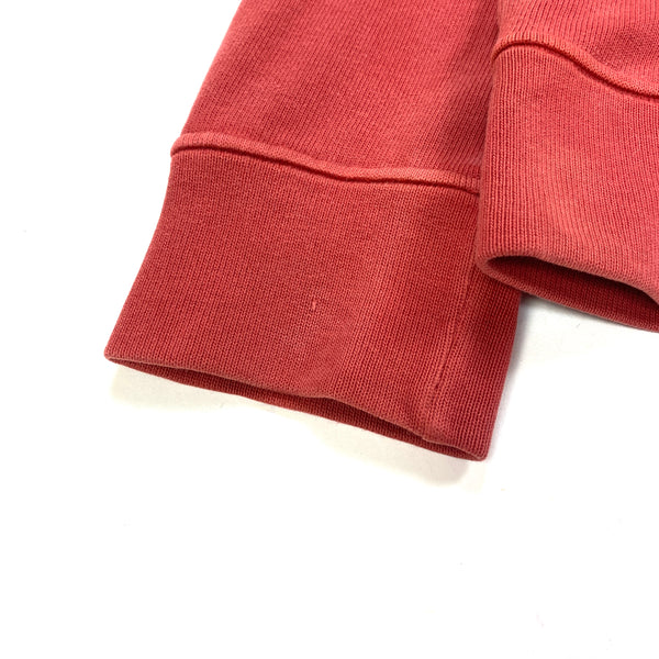 Stone Island Red Cotton Crewneck Sweatshirt