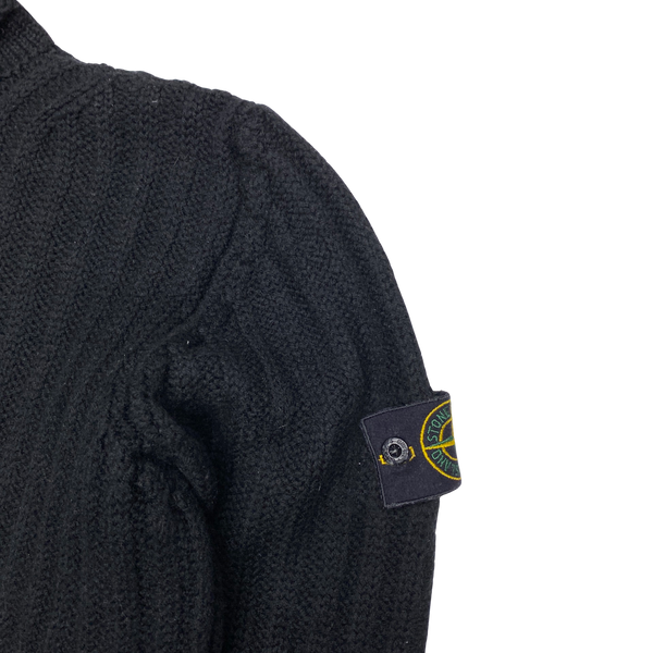 Stone Island 1999 Vintage Mock Neck Pullover