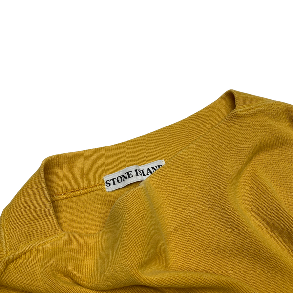 Stone Island 1990 Vintage Yellow Pullover