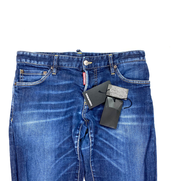 Dsquared Slim Blue Denim Jeans