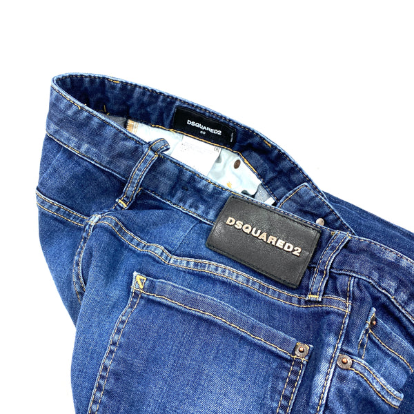 Dsquared Slim Blue Denim Jeans