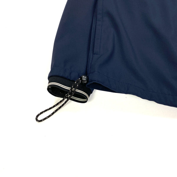 Stone Island Navy Fleece Lined Soft Shell R Jacket