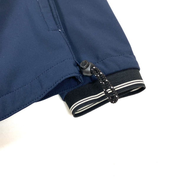 Stone Island Navy Fleece Lined Soft Shell R Jacket