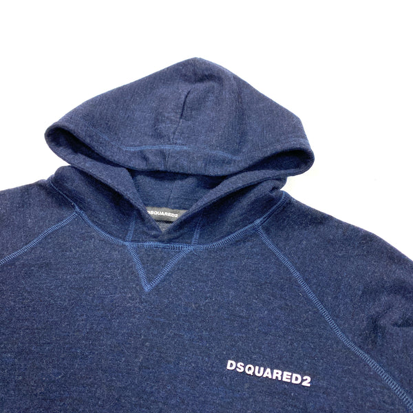 Dsquared Cotton Blend Pullover Hoodie