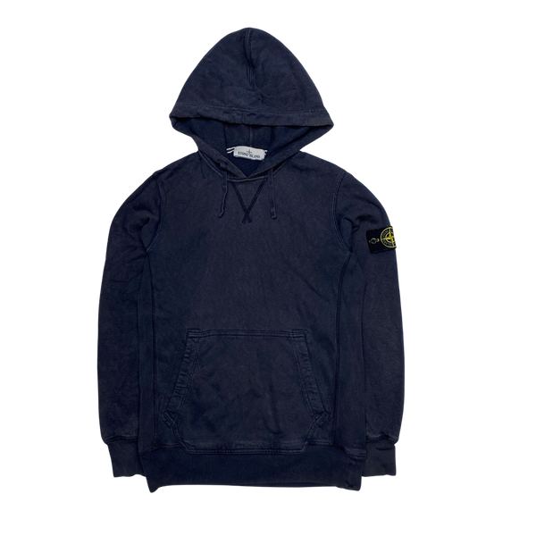 Stone Island 2017 Navy Cotton Hoodie
