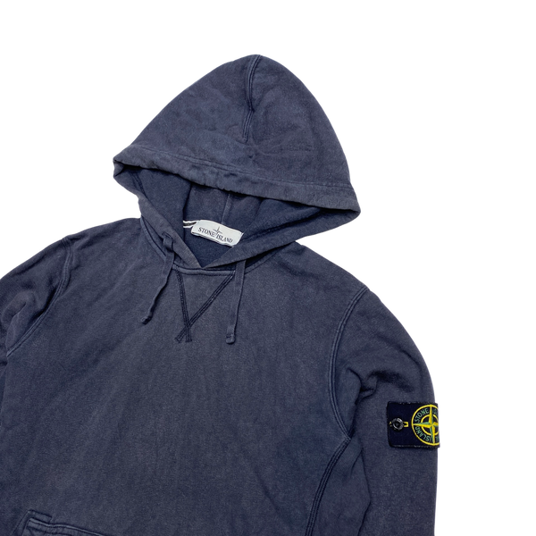 Stone Island 2017 Navy Cotton Hoodie
