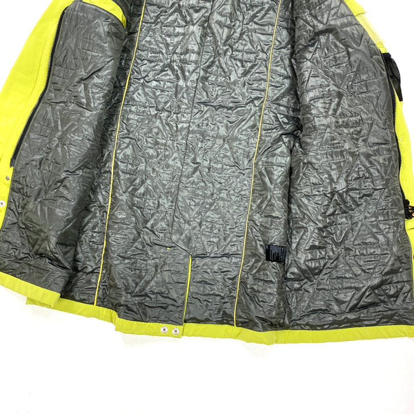Ma Strum Lime Green Padded Parka Jacket