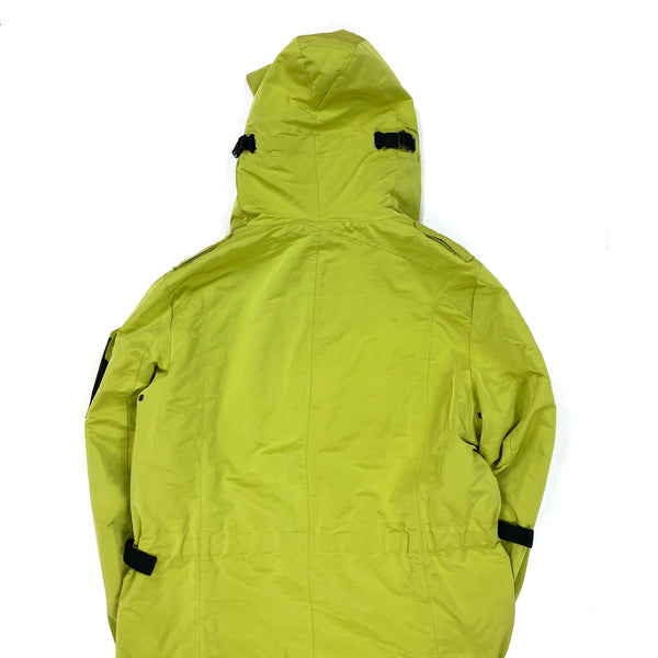 Ma Strum Lime Green Padded Parka Jacket