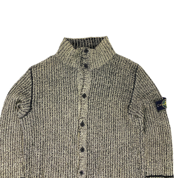 Stone Island Thick Contrast Vintage Knit Jumper