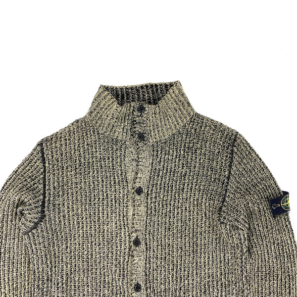 Stone Island Thick Contrast Vintage Knit Jumper