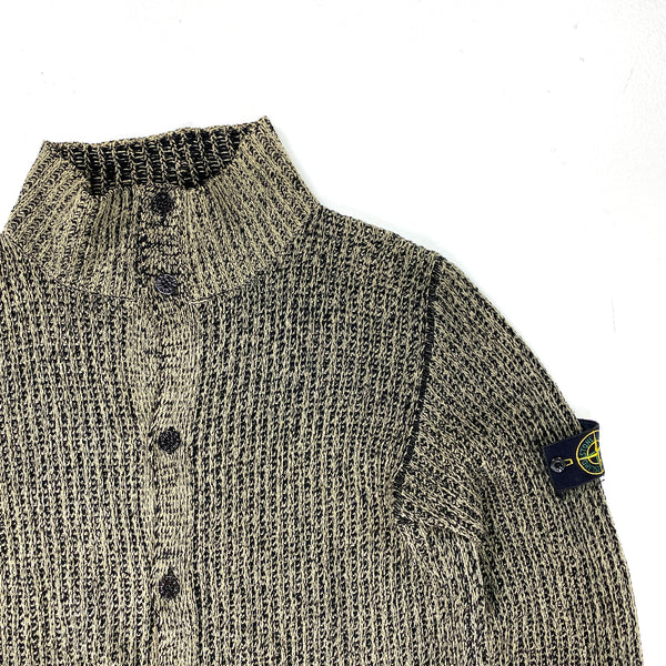 Stone Island Thick Contrast Vintage Knit Jumper