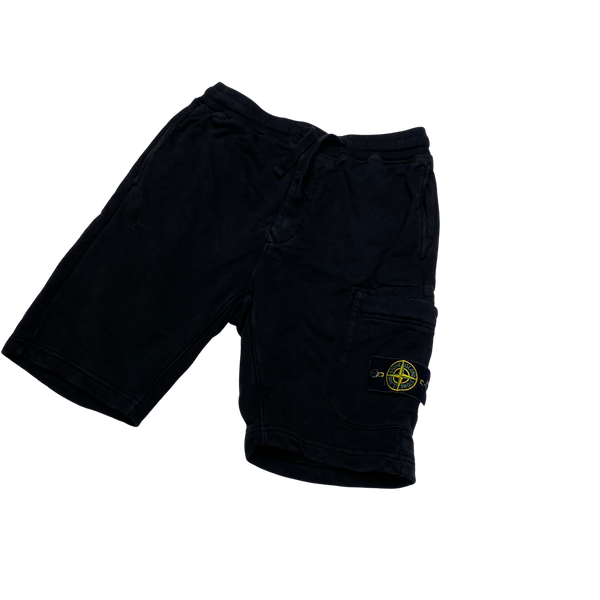 Stone Island 2020 Black Cotton Shorts