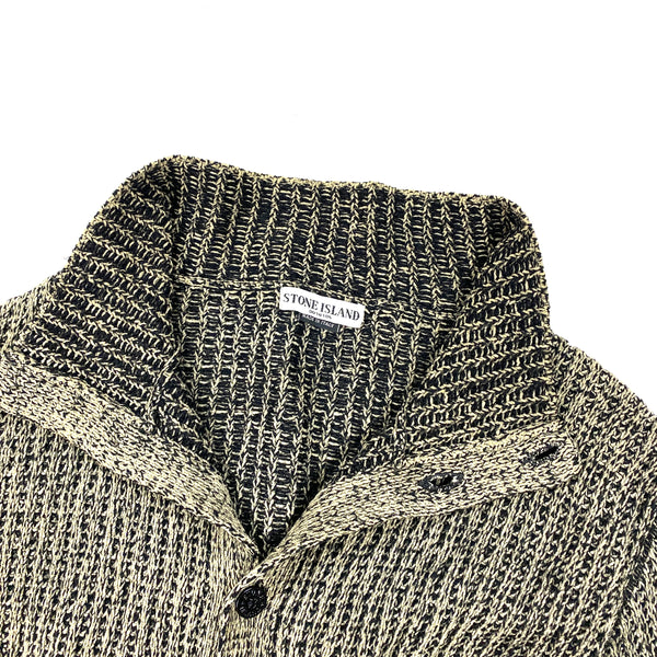 Stone Island Thick Contrast Vintage Knit Jumper