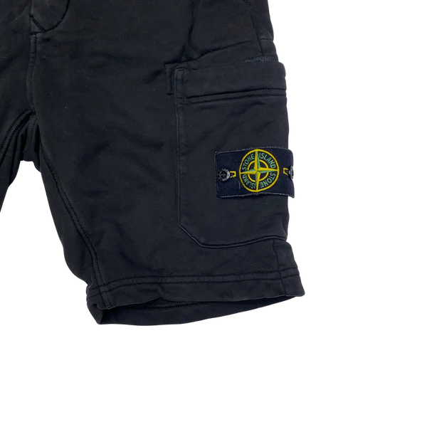 Stone Island 2020 Black Cotton Shorts