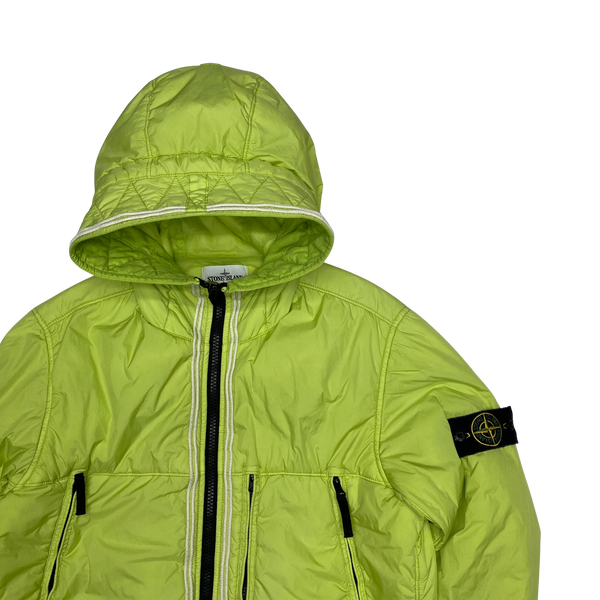 Stone Island 2019 Neon Crinkle Reps NY Jacket