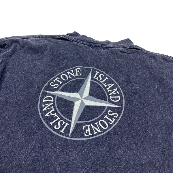Stone Island Vintage 2003 Spellout Thick Cotton Top