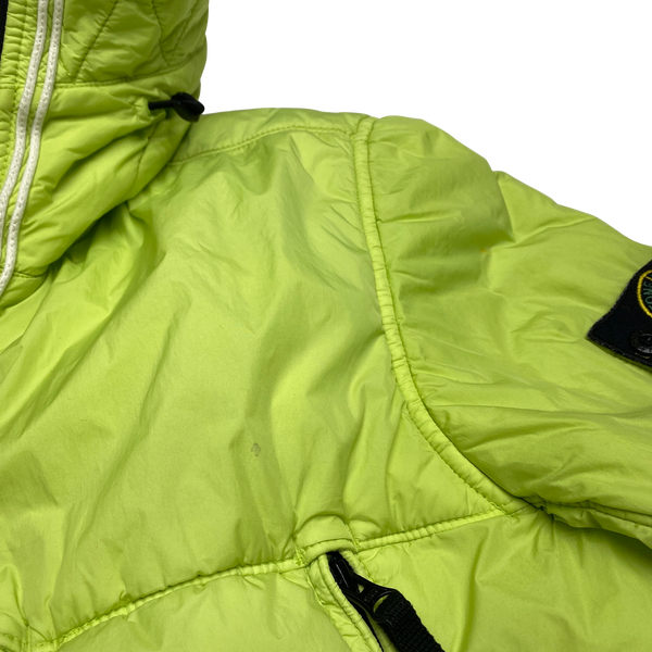 Stone Island 2019 Neon Crinkle Reps NY Jacket