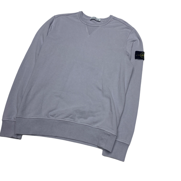 Stone Island 2018 Lilac Crewneck Sweatshirt