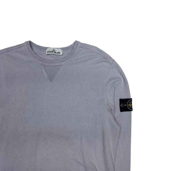 Stone Island 2018 Lilac Crewneck Sweatshirt