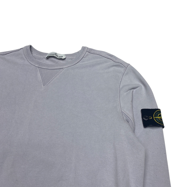 Stone Island 2018 Lilac Crewneck Sweatshirt
