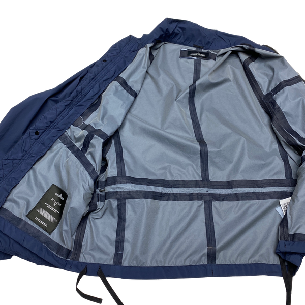 Stone Island Navy Blue Shadow Project Pulver-R-3L Waterproof Jacket