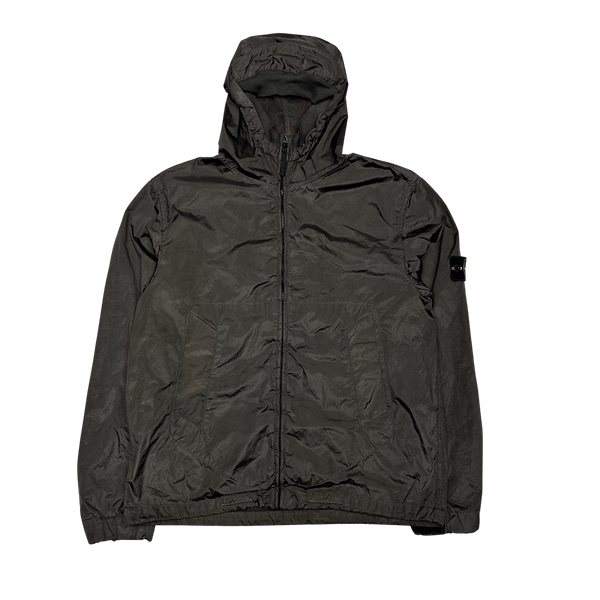 Stone Island 2005 Grey Velvet Lined Shimmer Jacket