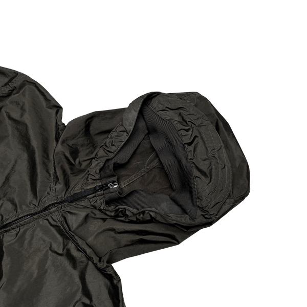 Stone Island 2005 Grey Velvet Lined Shimmer Jacket
