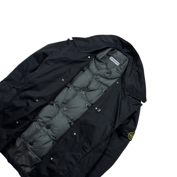 Stone Island 2010 Raso Gommato Down Lined Jacket - XL