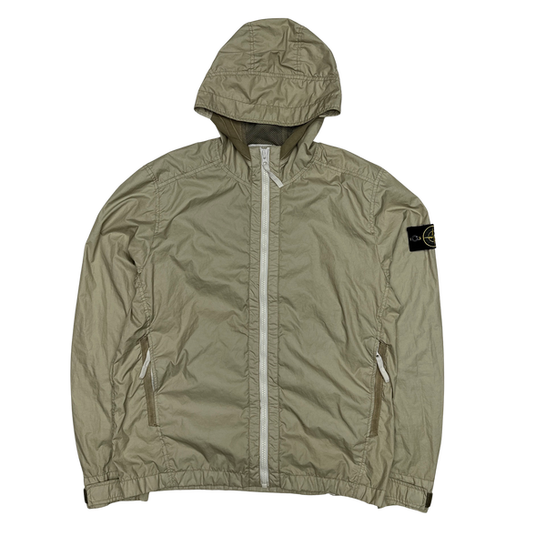 Stone Island 2017 Beige Membrana 3L TC Rain Jacket