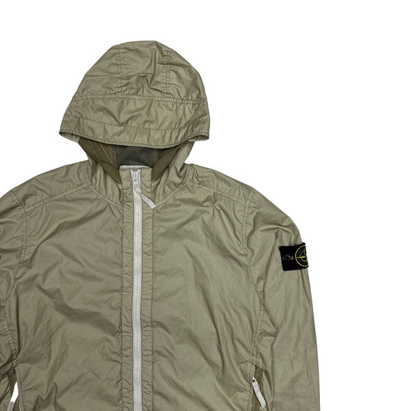 Stone Island 2017 Beige Membrana 3L TC Rain Jacket