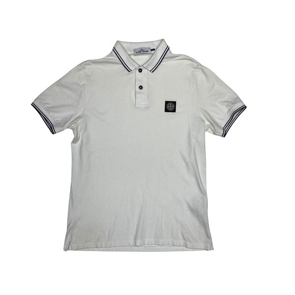Stone Island 2016 White Short Sleeve Polo